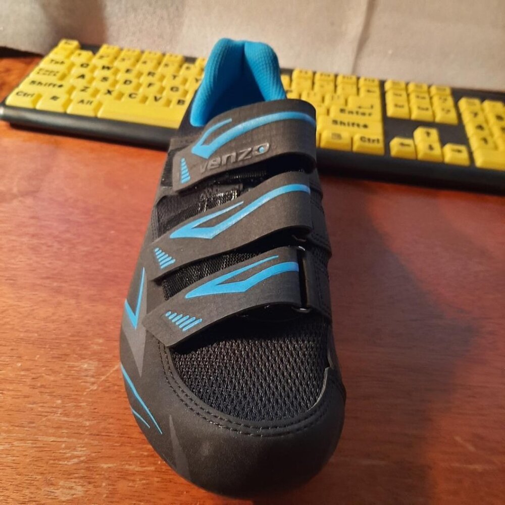 NEW ! Venzo Bike Bicycle Cycling Riding Shoes Woman’s Size 9.5